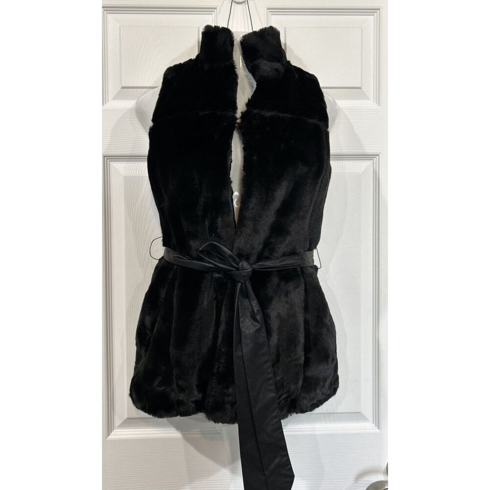 Tuckernuck Black Faux Fur Vest